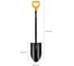 Лопата штыковая Fiskars Ergocomfort 1067516 ЦЗ-6964182835 13