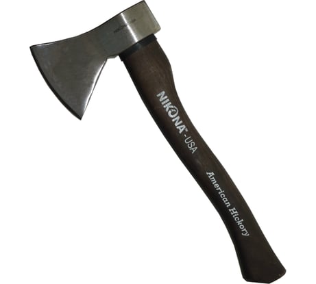 Топор c деревянной Hickory ручкой NIKONA 36см, с чехлом, 600гр 65-670
