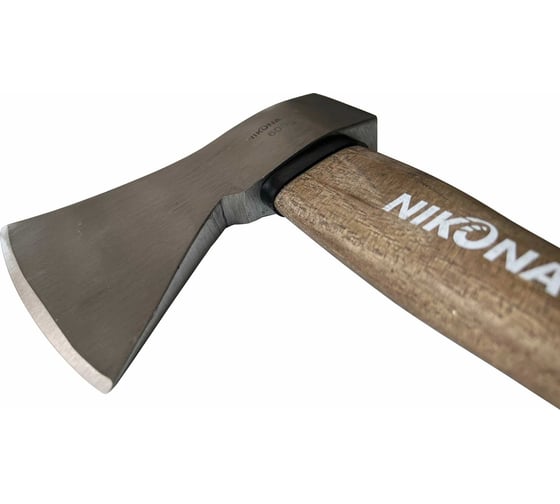 Топор c деревянной Hickory ручкой NIKONA 36см, с чехлом, 600гр 65-670