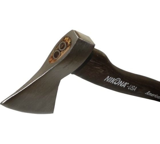 Топор c деревянной Hickory ручкой NIKONA 36см, с чехлом, 600гр 65-670