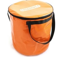 Ведро с крышкой для рыбы Следопыт ПВХ, 40x40x40 см, цвет оранжевый PF-FB-04