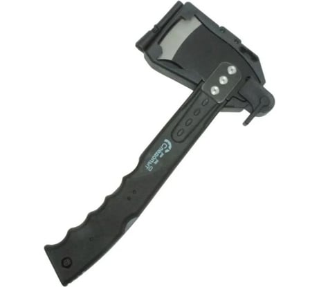 Топор туристический Следопыт 340x120x70мм с пилой, огнивом и свистком, 775 гр в чехле PF-AT-13