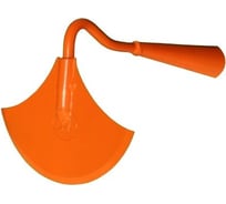 Мотыга RUSСАД САМОЗАТОЧНАЯ УЛЫБКА радиусная оранжевая 145x100x2мм 4095