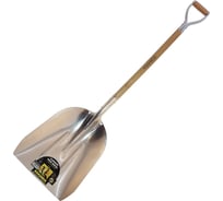 Снегоуборочная лопата NIKONA ROUGHNECK 10 с D деревянной ручкой 37" 68-275