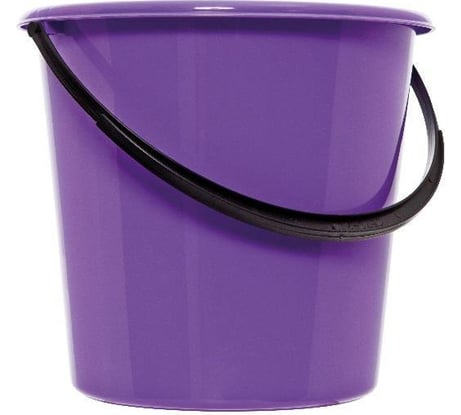 Ведро ПОЛИМЕРБЫТ 9л, без крышки 4314101