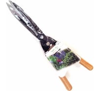 Кусторез с волнистыми лезвиями на деревянных ручках UNITRAUM L=250ммх200мм, 3.5мм UN-L1054A