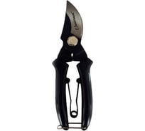 Секатор с С-образным лезвием и накидным металлическим фиксатором UNITRAUM английской пружиной, ручками из РР, L=167мм UN-C2268