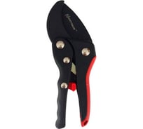 Секатор с храповым механизмом UNITRAUM с тефлоновым лезвием, опорной наковаленкой, пластиковая ручки, L=169 UN-C0538B