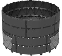 Компостер Протэкт Агроном Премиум 800 л, черный К-800