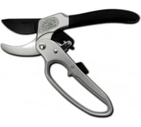 Контактный секатор Green Garden с храповым механизмом, изогнутое лезвие, петлеобразная ручка 3130-1А