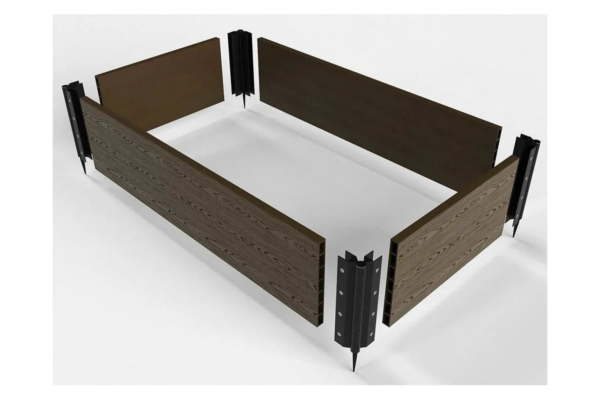 Грядка дпк holzhof 2х1х0,3 м. Грядки хольцхоф. Грядка дпк holzhof. Грядка из дпк что это. Грядки из дпк nautic prime.