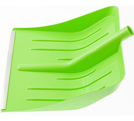 Лопата для уборки снега СИБРТЕХ пластиковая зеленая 616195