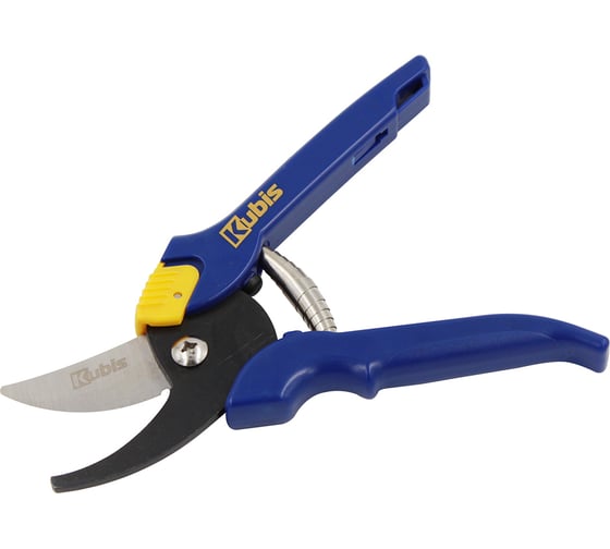 Секатор садовый KUBIS max 15 мм, лезвие Mn65, HRC 53-55, 215 мм 02-05-6003