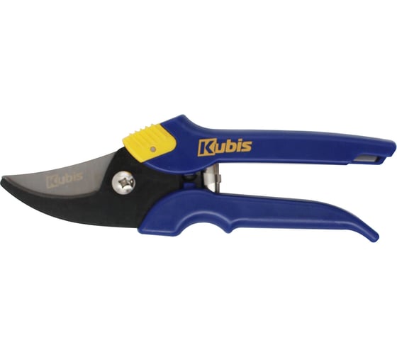 Секатор садовый KUBIS max 15 мм, лезвие Mn65, HRC 53-55, 215 мм 02-05-6003