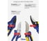 Секатор садовый KUBIS max 15 мм, лезвие Mn65, HRC 53-55, 215 мм 02-05-6003 6