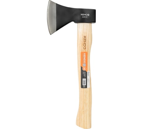 Топор с деревянной ручкой, 600 г KENDO 25452