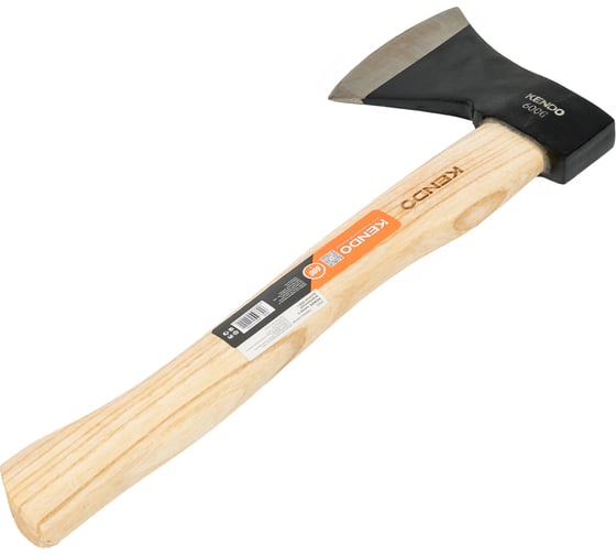 Топор с деревянной ручкой KENDO 600 г 25402