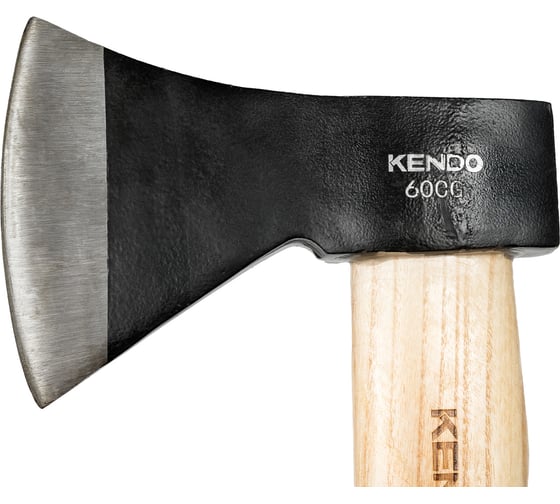Топор с деревянной ручкой KENDO 600 г 25402