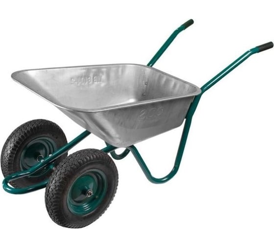 Тачка строительная ECO (120 л, 300 кг, 2 пневмоколеса 4.00-8) WB6404-2 1