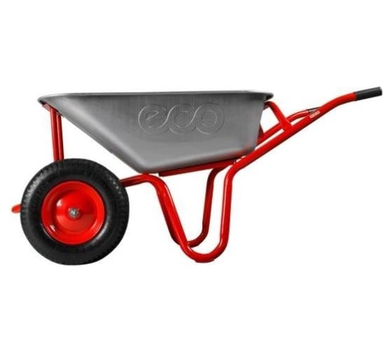 Тачка строительная ECO (120л, 400кг, 2 пневмоколеса 4.00-8, вес 17 кг) WB6820-2HD