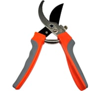 Секатор с зазубринами TOOLAS красно-серые рукоятки ЦБ-00000365