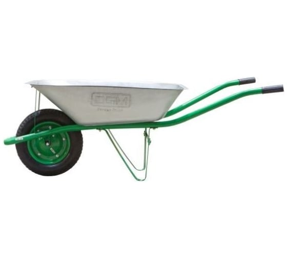 Тачка садовая DGM (80 л, 150 кг, 1 пневмоколесо 3.25-8) GT-1081