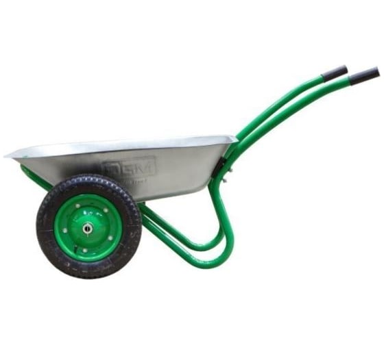 Тачка садовая DGM (80 л, 150 кг, 2 пневмоколеса 3.25-8) GT-2081