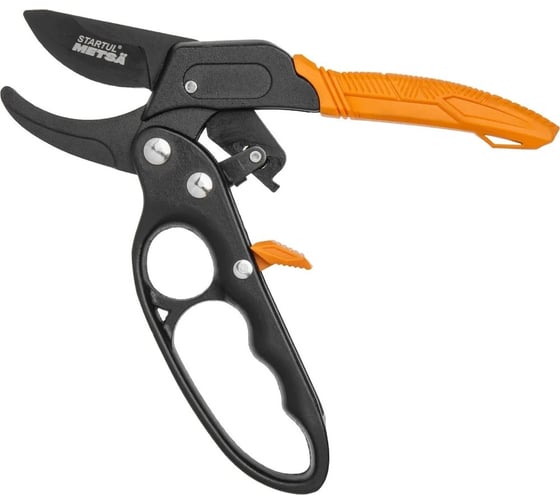 Секатор контактный с храповым механизмом STARTUL METSA 20см ST6490-03