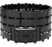 Компостер садовый KIMRIK 600 л, d116 см, черный KG001505