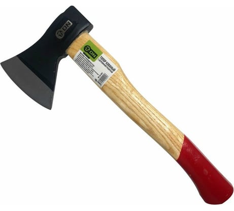 Кованый топор с деревянной рукояткой ON 1000г 06-03-003
