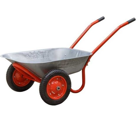 Тачка садовая ECO 80 л, 150 кг, 2 пневмоколеса 3.25-8 WB152-2