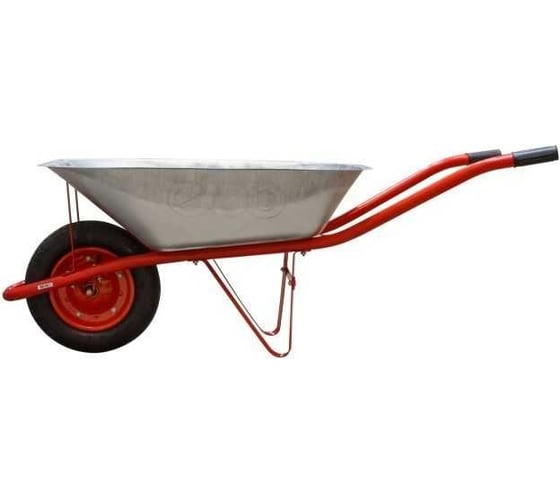 Тачка садовая ECO 80 л, 150 кг, 1 пневмоколесо 3.25-8 WB150-1