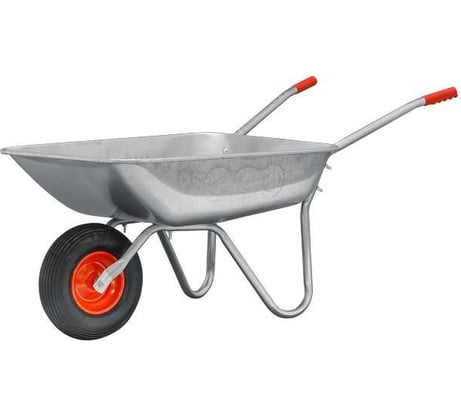 Тачка садовая ECO 75 л, 140 кг, 1 пневмоколесо 3.5-6 WB140-1