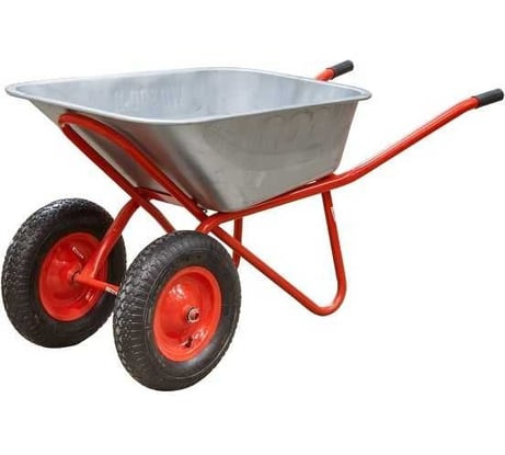 Тачка строительная ECO 125 л, 300 кг, 2 пневмоколеса 4.00-8 WB300-2