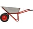Тачка строительная ECO 125 л, 300 кг, 2 пневмоколеса 4.00-8 WB300-2 2