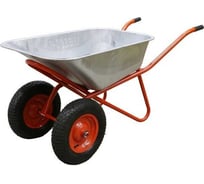 Тачка строительная ECO 130 л, 350 кг, 2 пневмоколеса 4.00-8 WB350-2