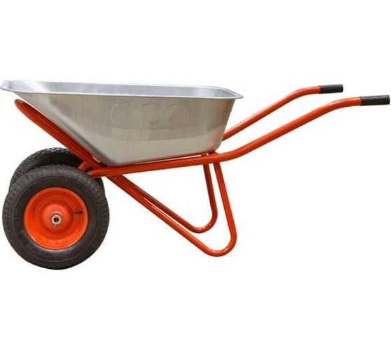 Тачка строительная ECO 130 л, 350 кг, 2 пневмоколеса 4.00-8 WB350-2