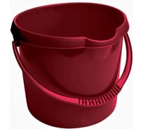 Круглое ведро Svip 12 л Классика бордо SV3919БР