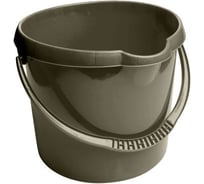 Круглое ведро Svip 12 л Классика антрацит SV3919АНТ