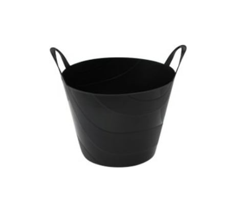 Гибкое ведро с ручками Протэкт Billy диаметр 482 мм высота 362 мм 45 л Черный ВГ-45 ч