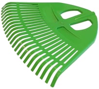 Грабли веерные ООО ПК Тандем-АГРО пластмассовые 23 зуба, ЦВЕТНЫЕ, ширина рабочей части 500мм, без черенка 4670016437853