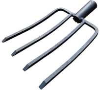 Вилы садово-огородные ПК Тандем-АГРО 4-х рог., сварные из квадрата 10ммх10мм., окрас. порошок, без черенка 4670016430601