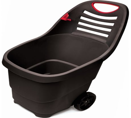 Садовая тележка D.F. OMER Garden Trolley 65л, черный + красный GT64100LAR/RUS