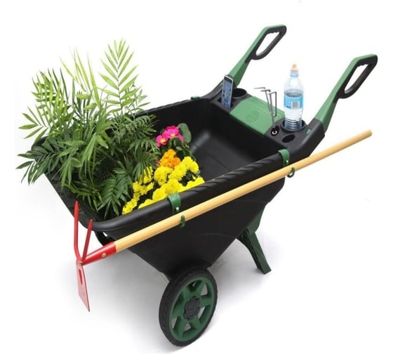 Тачка-тележка D.F. OMER Garden Cart /арт. L2240/ WBR 80100LAR/RU 1