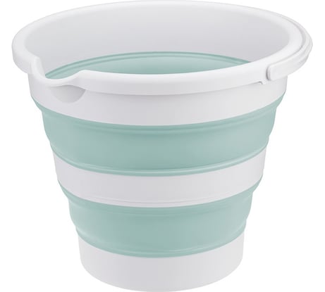 Ведро складное IDEA ФЛЕКС 5л Морская волна М 2414