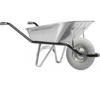 Тачка одноколесная Haemmerlin Cargo Excellium 100 л MG GFR (4051) оцинкованный кузов, непробиваемое литое колесо с подшипником 303705200