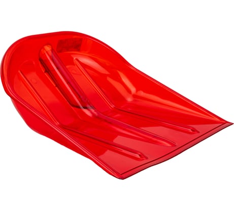 Снеговая лопата из поликарбоната CARBOLUX ПК-4 красная 44200