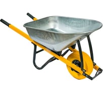 Тачка одноколесная GEVA TRADE GEVA MAXI 140л, квадратная труба, колесо 15x6.00-6 F20mm/90мм TS1KL140GT