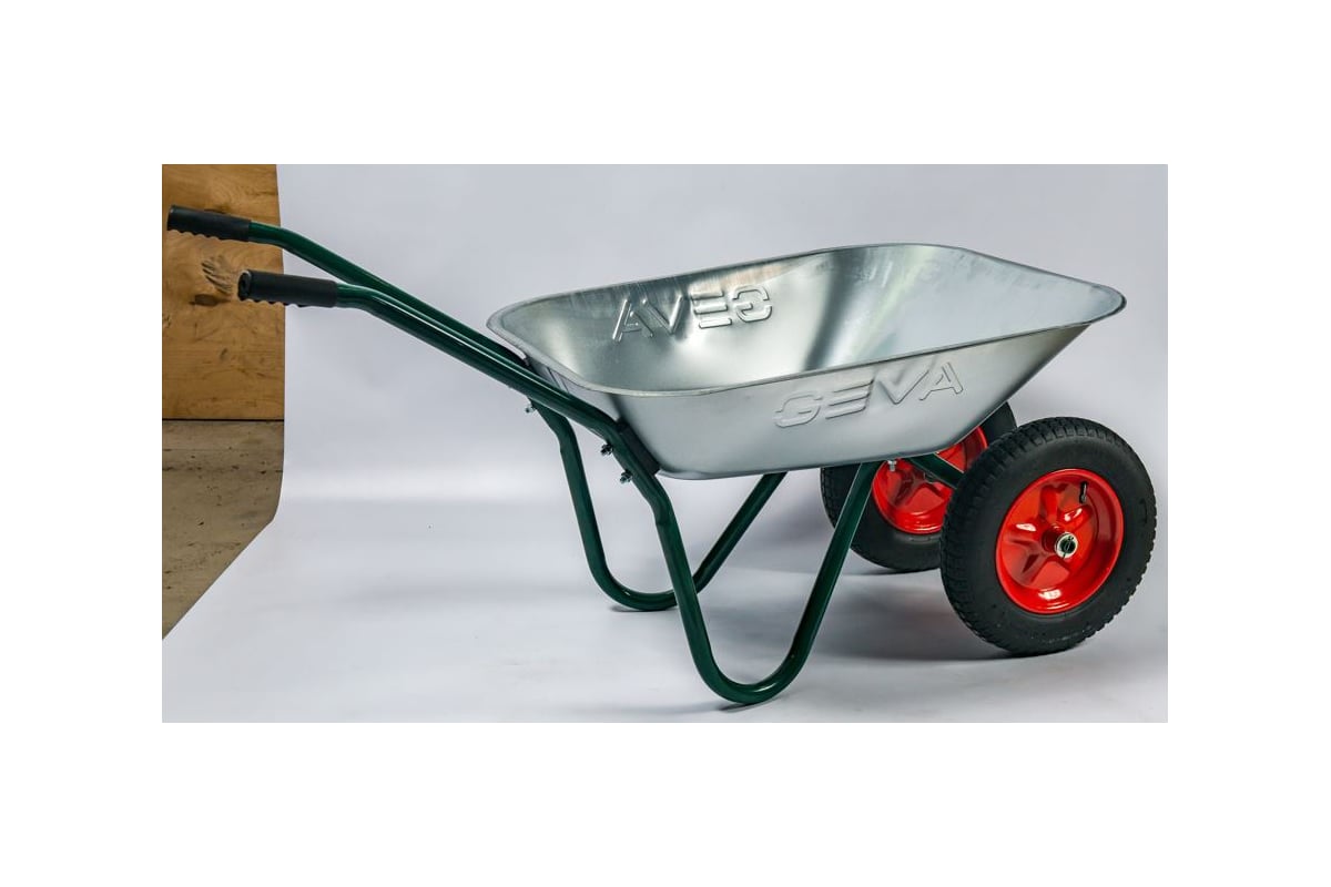 Тачка садовая GEVA TRADE WB6204S 2-колесная, 85л T2SAD85GT - выгодная ...