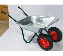 Тачка садовая GEVA TRADE WB6204S 2-колесная, 85л T2SAD85GT
